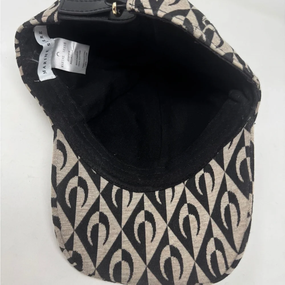 Marine Serre Geometric Baseball Cap - Picture 5 of 7